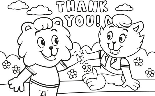 View Colouring Activity – Thank You!
